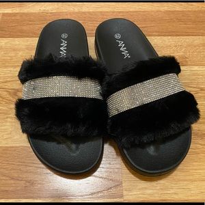 Faux Fur Sandals 3pack